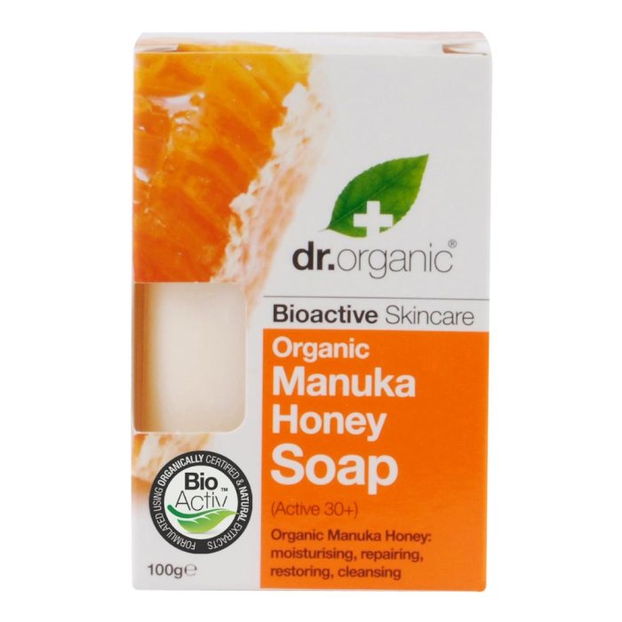 DR ORGANIC MANUKA SOAP 100G