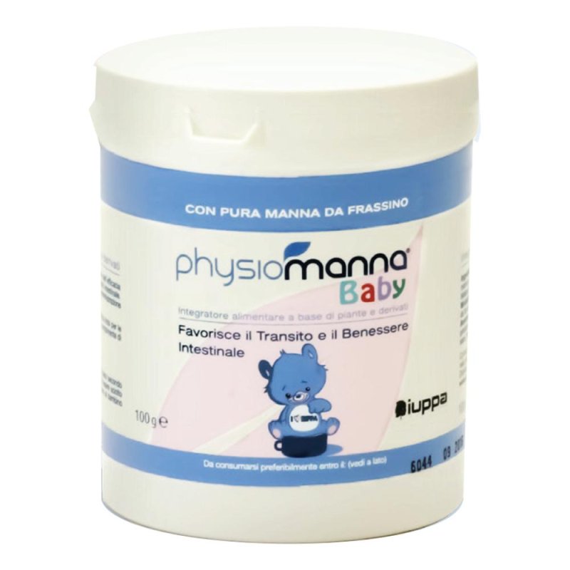 Mannaceutica Physiomanna Baby favorisce la Regolarità delle Funzioni Intestinali 100g