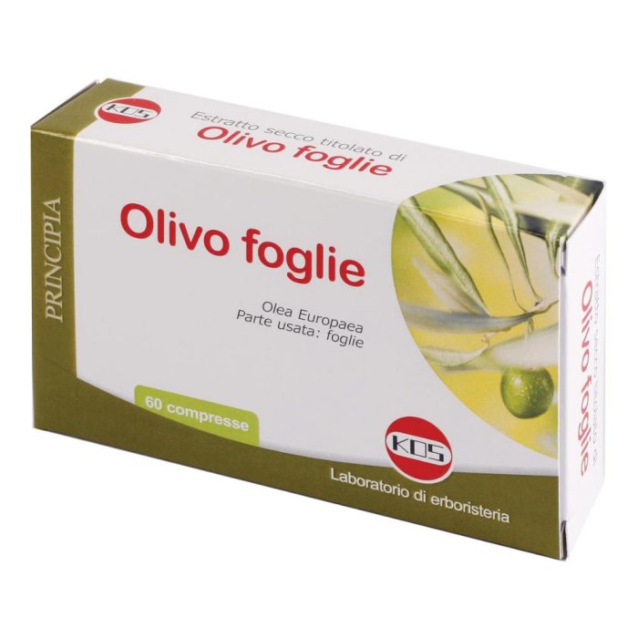Olivo foglie estratto secco 60 compresse - integratore con foglie di olivo per pressione e colesterolo
