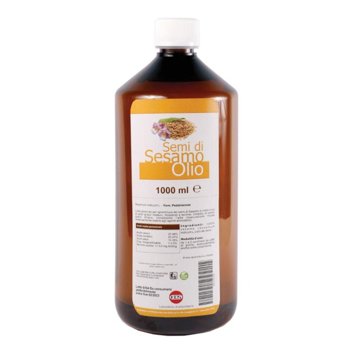 Kos Olio di Sesamo per Spremitura a Freddo 1000 ml