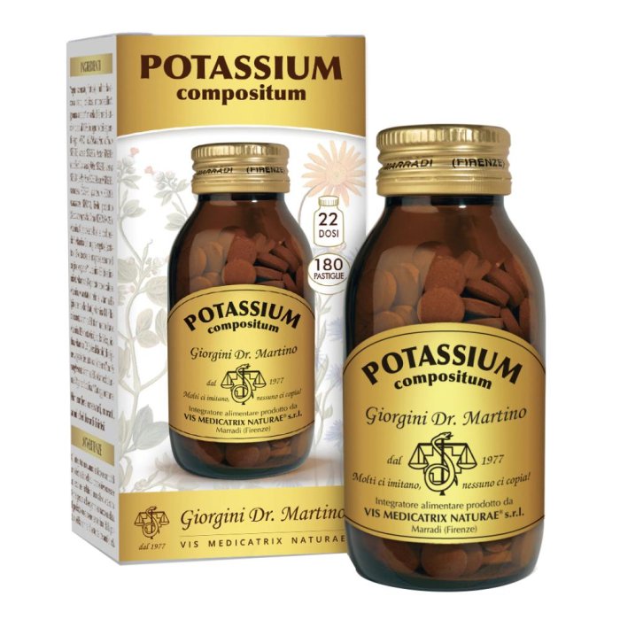 Potassium compositum  180 pastiglie