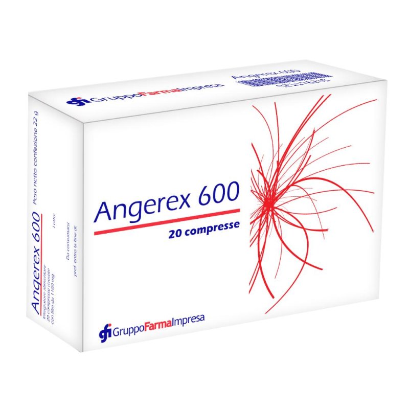 Gruppo Farmaimpresa Angerex 600 20 Compresse
