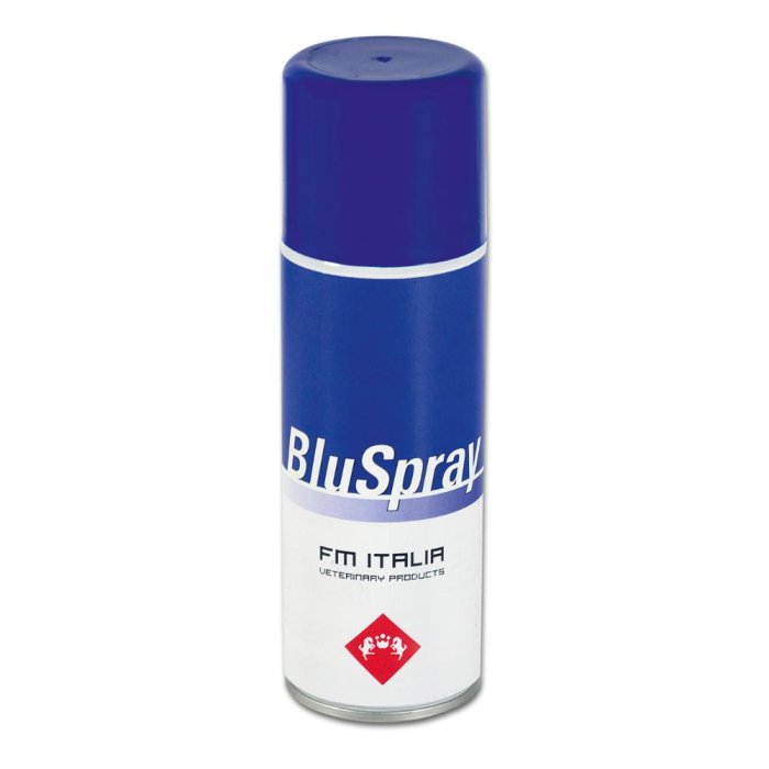 Bluspray Spray Cutaneo 200 ml Lenitivo e Protettivo per Animali – Trattamento Rapido di Ferite e Irritazioni di Cani, Gatti e Cavalli