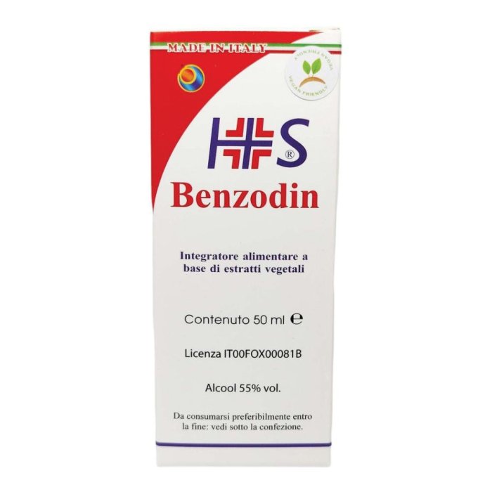 Benzodin integratore 50 ml - integratore alimentare in gocce