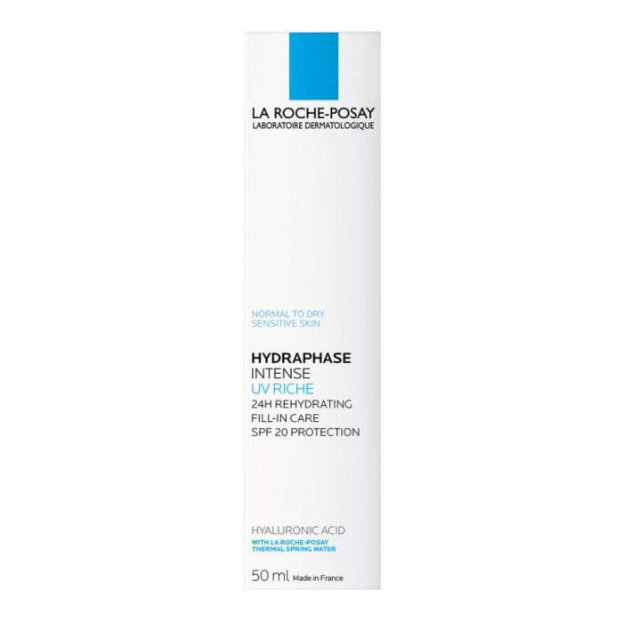 La Roche Posay  Hydraphase Intense UV Trattamento Idratante Riche 50 ml
