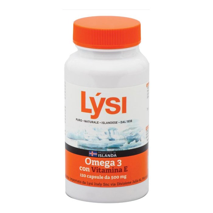 Lysi Italy Snc Di Sirbu Marina Omega 3 Vitamina E 120 Capsule Lysi