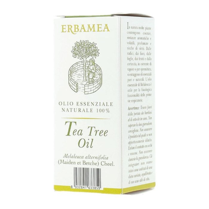 Tea Tree Oil - Olio Essenziale Naturale per la Pelle e le Micosi 10ml 
