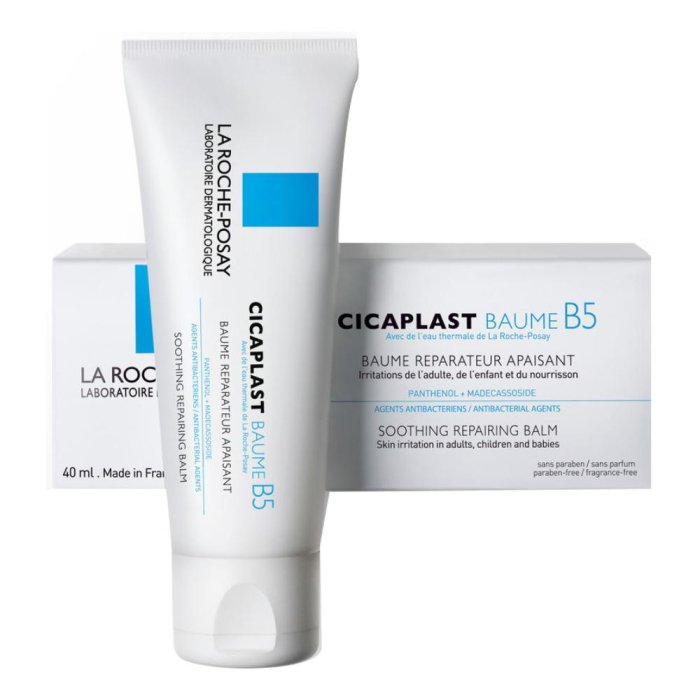 La Roche Posay  Cicaplast Baume B5 Balsamo Lenitivo Riparatore Viso 40 ml
