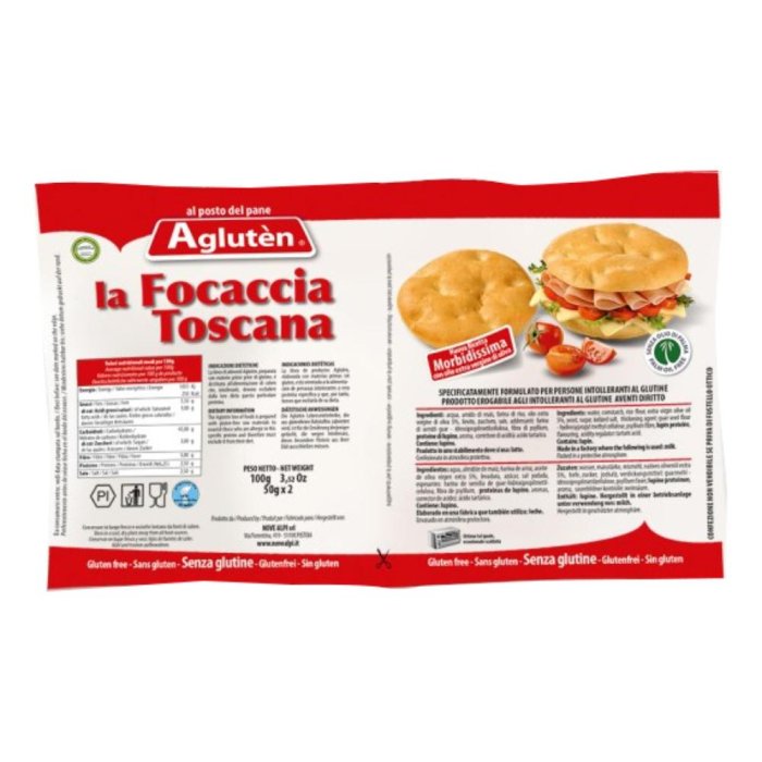 AGLUTEN LA FOCACCIA TOSCANA100