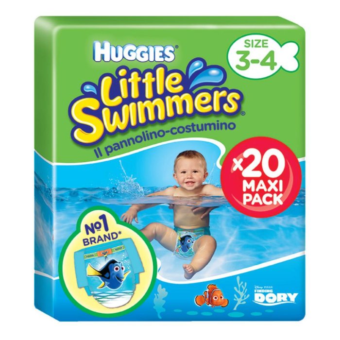 HUGG*Litt.Swimmer  7-15Kg 20pz