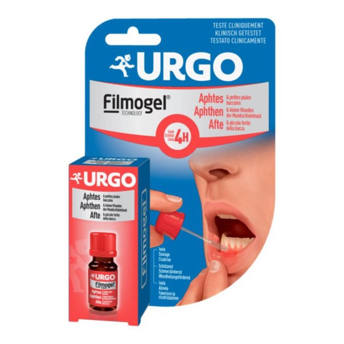 Urgo Filmogel Afte Cerotto liquido contro le afte 6 ml