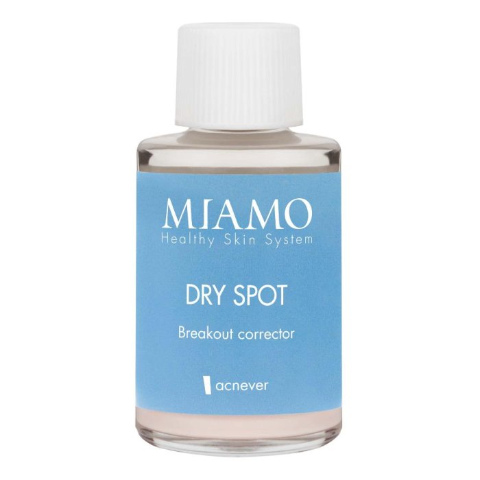 Miamo Acnever Dry Spot Soluzione Astringente Viso Anti-rossori e Anti-imperfezioni 30 ml