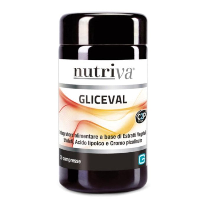 Nutriva  Equilibrio e Salute Gliceval Integratore 30 Compresse
