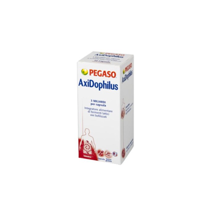 Pegaso  Intestino Sano AxiDophilus Integratore Alimentare 60 Capsule