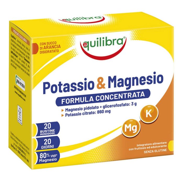 EQUILIBRA POTASSIO & MAGNES 20BS