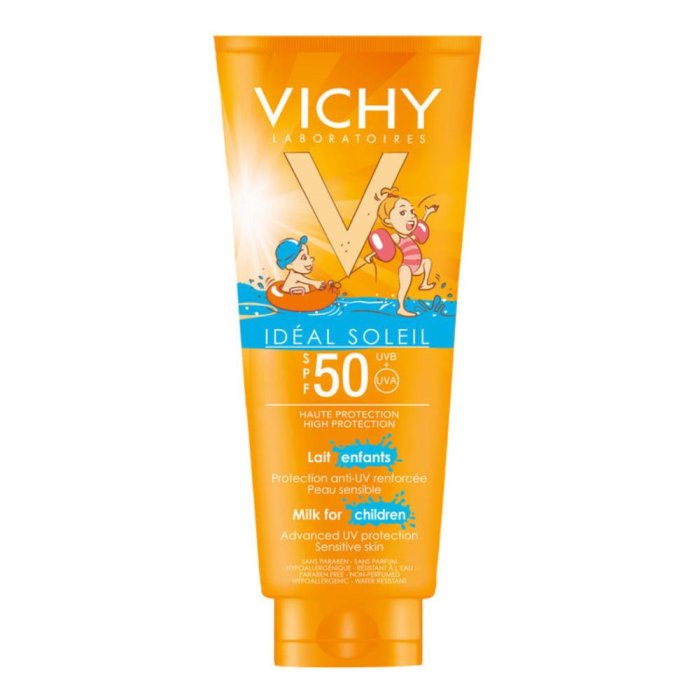 Vichy Capital Ideal Soleil  SPF 50 latte corpo bambini 300 ml protezione altissima per pelle sensibile