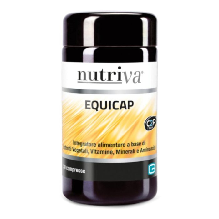 Nutriva  Capelli ed Unghie Sani Equicap Integratore 30 Compresse