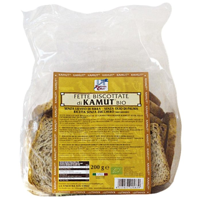 La Finestra Sul Cielo Fette Biscottate Kamut Sl Bio