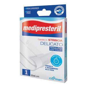Corman Cerotto Medipresteril In Strisce Misura 6x50cm 1 Pezzo