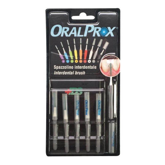 ORALPROX Scov.7 Grigio 6pz