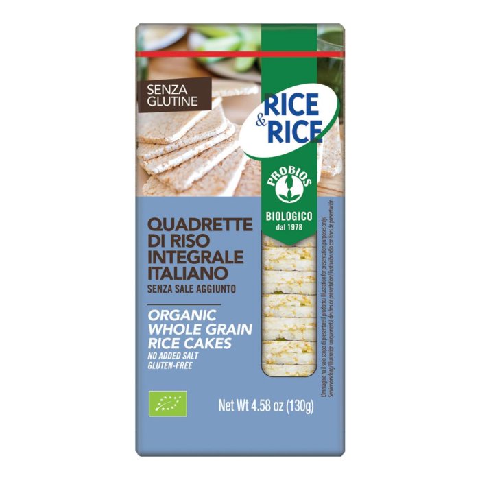 R&R QUADRETTE RISO S/SALE 130G