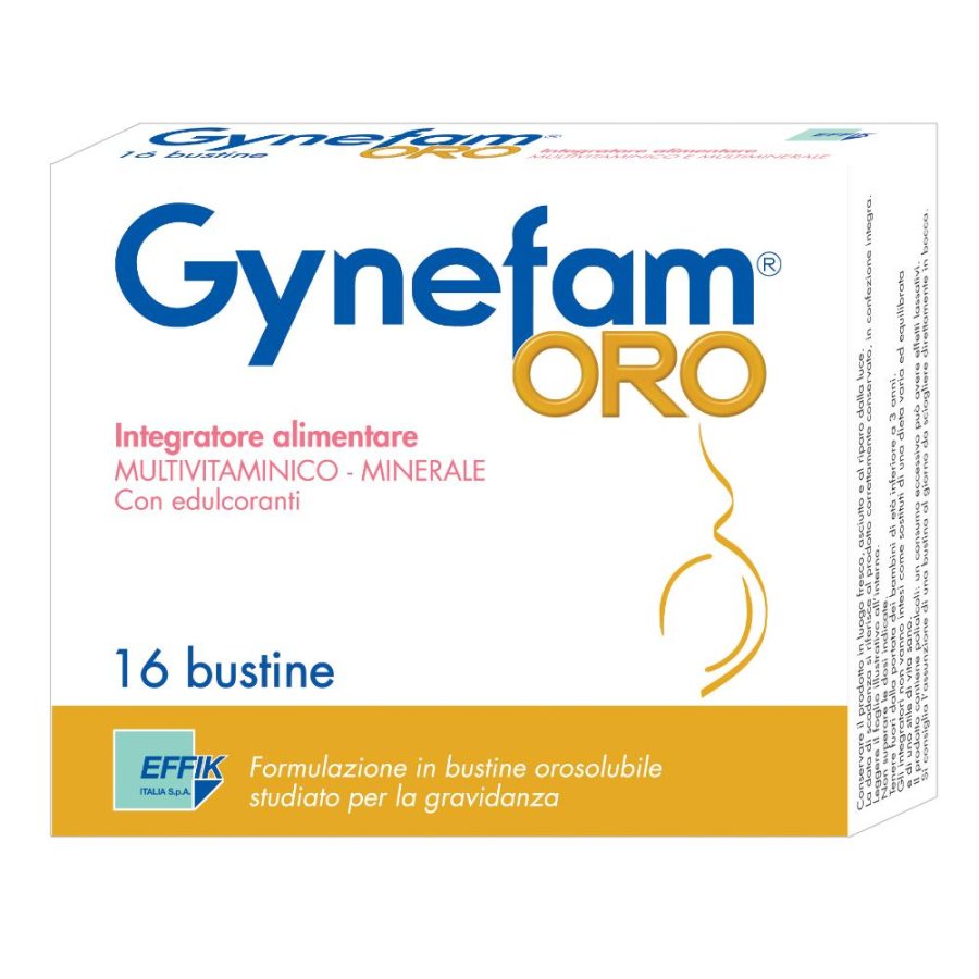 Effik Gynefam Oro Integratore Alimentare 16 Bustine