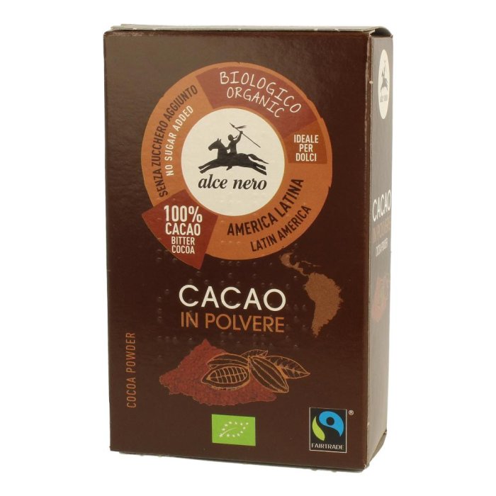 Polvere di cacao biologico equosolidale Alce Nero - 75 g