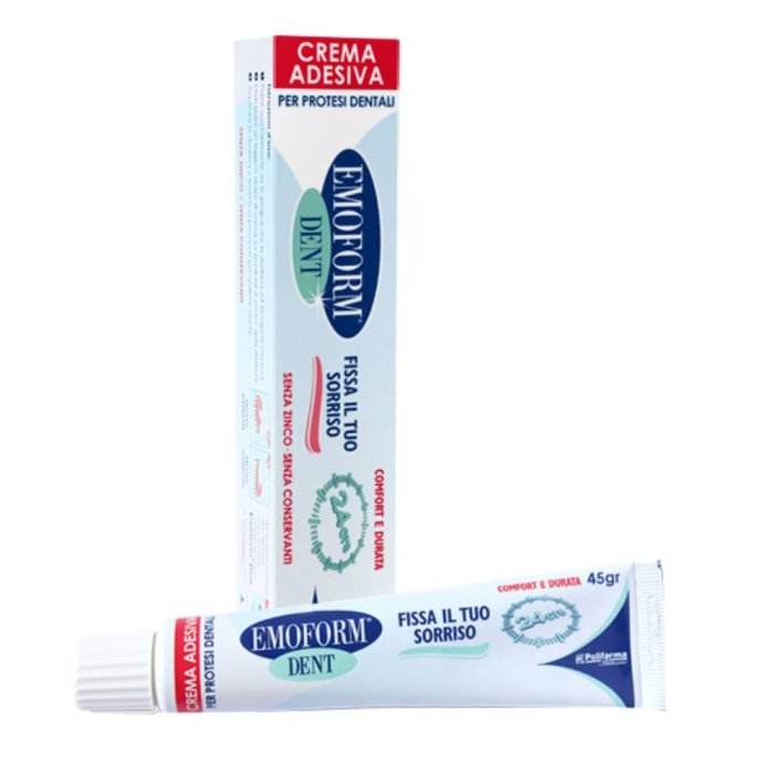 Polifarma Benessere Emoform Dent Crema Dentiere 45 G