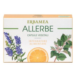 Erbamea Allerbe 24 Capsule Integratore Naturale per Benessere Vie Respiratorie e Difese da Allergie