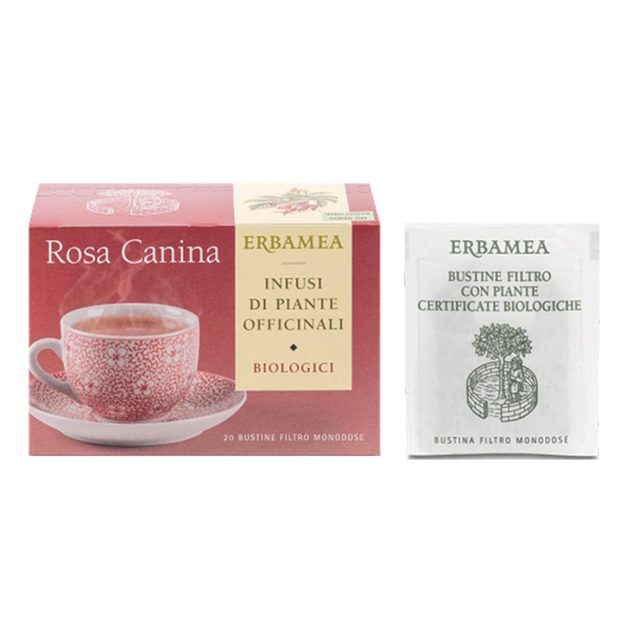Erbamea Rosa Canina Infuso Biologico 20 bustine Erbamea Rosa Canina Infuso Biologico 20 bustine