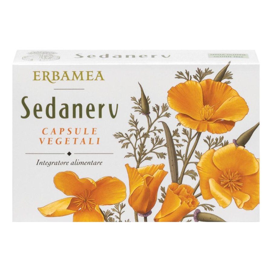 Erbamea Sedanerv - Integratore Naturale per il Rilassamento - 30 Capsule Erbamea Sedanerv - Integratore Naturale per il Rilassamento - 30 Capsule