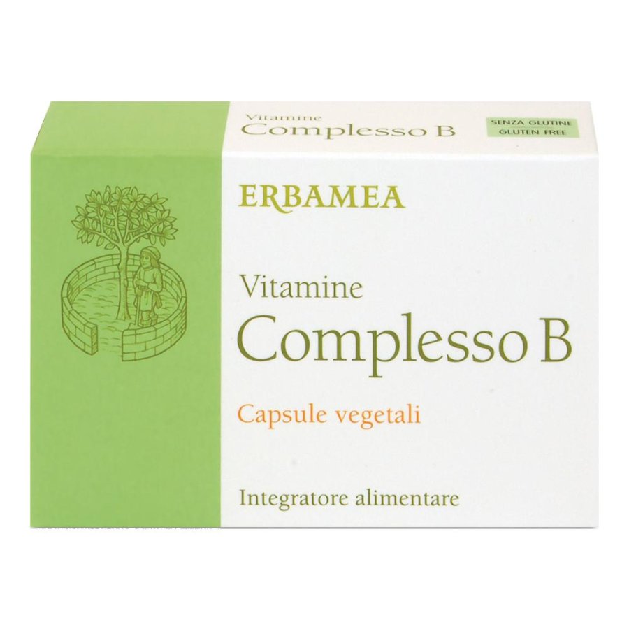 Vitamine Complesso B 24 Capsule EBM Integratore Vitamine del Gruppo B