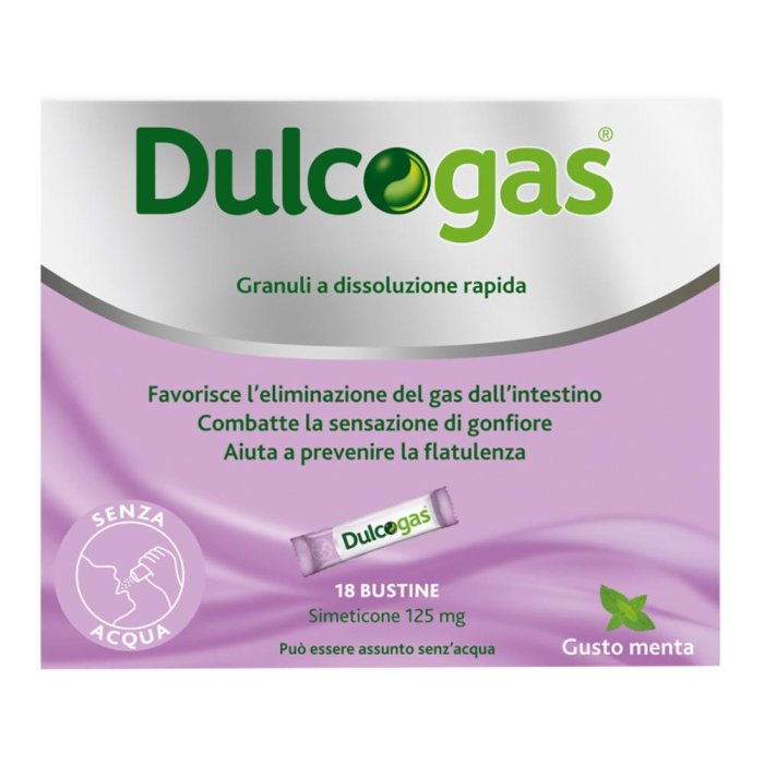 Boehringer Dulcogas Integratore Alimentare  Intestino Sano 18 Buste