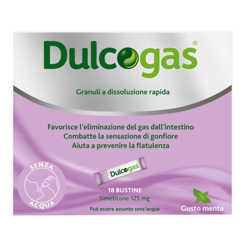 Boehringer Dulcogas Integratore Alimentare  Intestino Sano 18 Buste