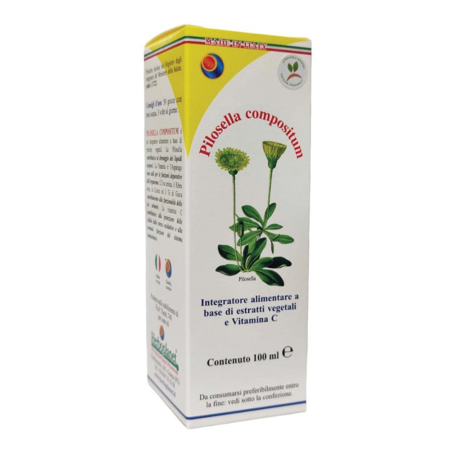 Pilosella Compositum Gocce Orali 100 ml Integratore Drenante e Depurativo per Ritenzione Idrica Pilosella Compositum Gocce Orali 100 ml Integratore Drenante e Depurativo per Ritenzione Idrica