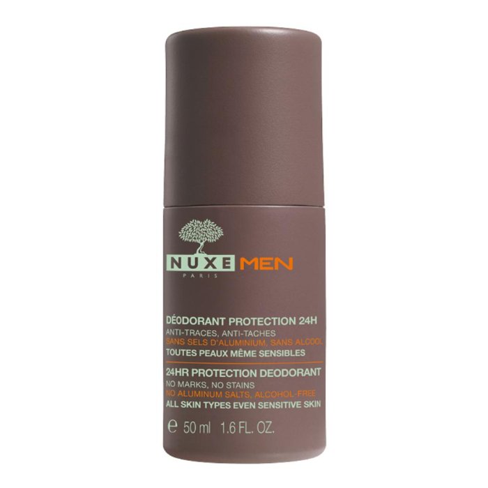 Nuxe Men - Deodorante Roll On Uomo Protezione 24 Ore Anti Macchie 50 ml