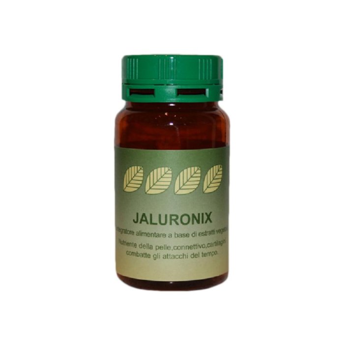 Jaluronix Integratore Alimentare di Acido Ialuronico 60 Capsule per Benessere di Pelle, Articolazioni e Tessuti Connettivi