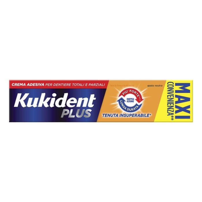 Kukident Doppia Azione Crema Adesiva Protettiva 60 g