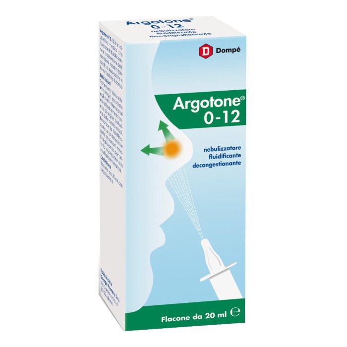 Argotone 0-12 Spray Nasale Decongestionante 20 ml