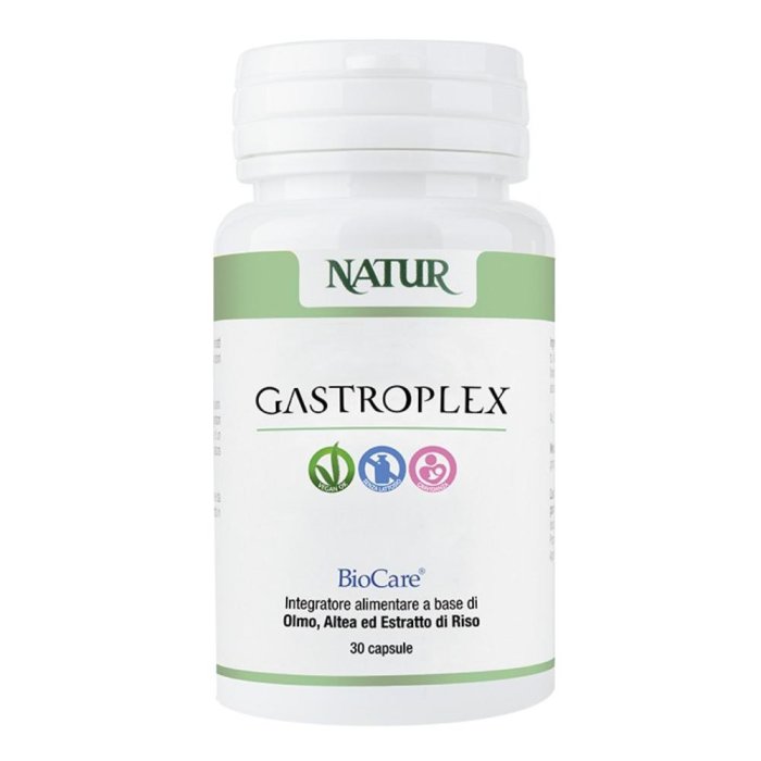 Gastroplex Natur 30 Capsule Integratore per Stomaco e Apparato Digerente