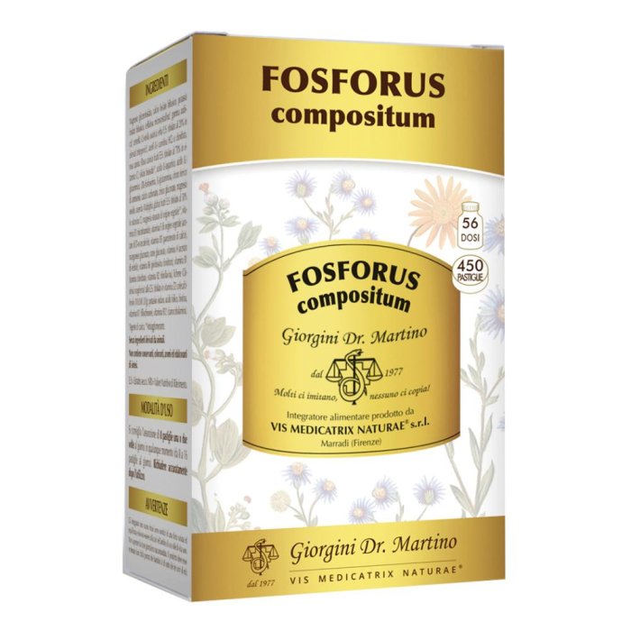 Dr.giorgini Ser-vis Fosforus Compositum 450 Pastiglie