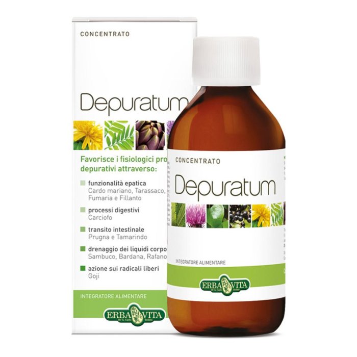 Erba Vita Depuratum Concentrato Integratore Alimentare 200 ml