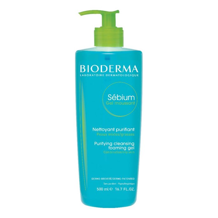 Sebium Moussant Gel Detergente Pelli Miste e Grasse Bioderma 500 ml