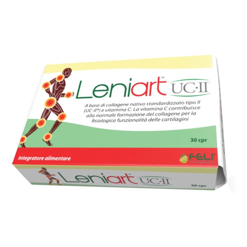 Hilton Pharma Leniart UC II Integratore Alimentare Articolazioni 30 Compresse