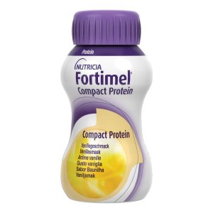 Fortimel Compact Protein Nutricia integratore proteico gusto vaniglia 4 x 125 ml
