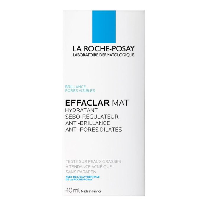 La Roche Posay  Pelli Grasse Effaclar Mat Sebo-Regolatore Opacizzante 40 ml