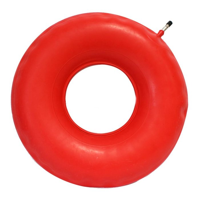 Ciambella per invalidi gonfiabile in gomma team deluxe in sacchetto diametro 43 cm 1 pezzo