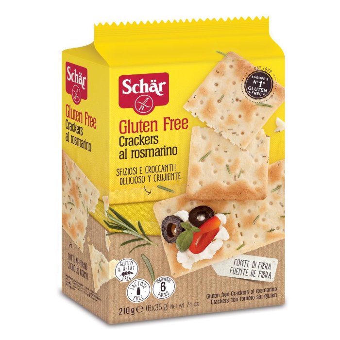 Dr.schar Schar Crackers Rosmarino 210 G