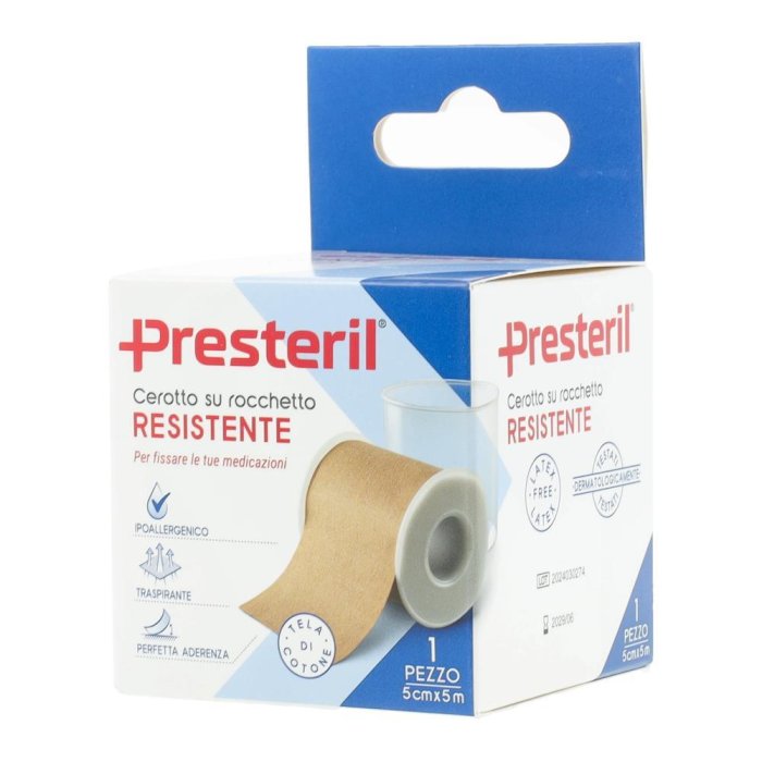 Medipresteril Rocchetto In Tela Extra Resistente 5 cm X 5 m