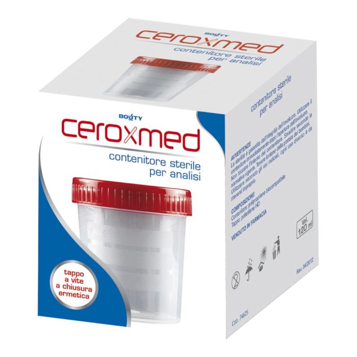 Ceroxmed Contenitore Sterile Per Analisi Urine 120 ml